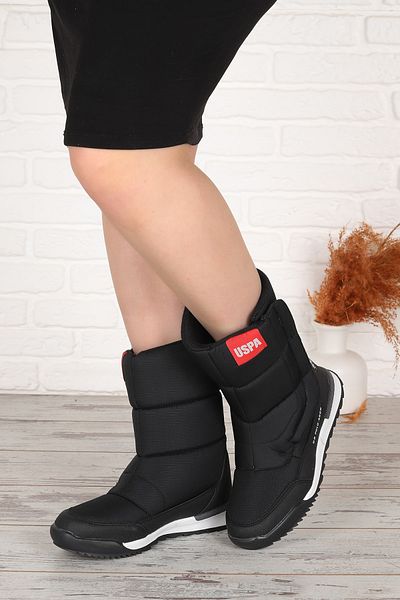 U.S. Polo Assn. Βάση. Γυναικείες μπότες χιονιού Polo Assn Clark Velcro