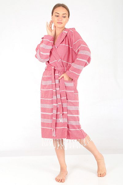 Buldan Concept Miranda Loincloth Bathrobe Red