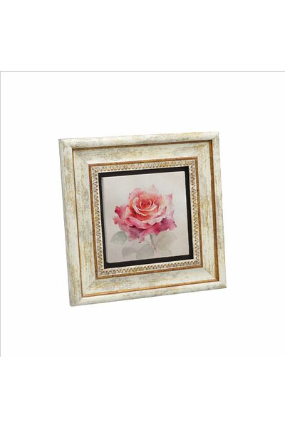 Sadrazam Pictură cu piatră naturală imprimată cu trandafiri (20cmx20cm) (krg-151)
