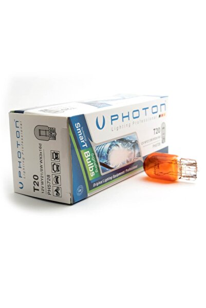Photon T20 Wy21/5w Turuncu Çift Duy Dipsiz Ampul