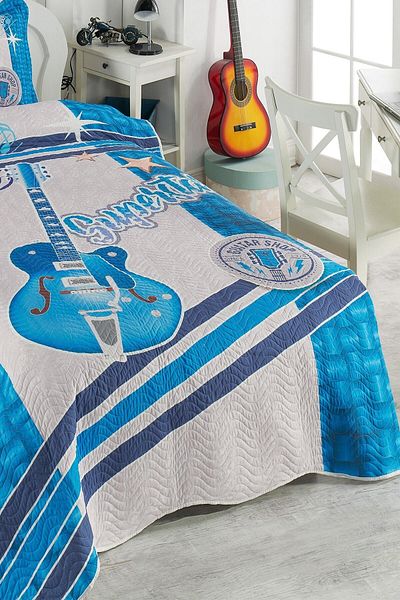 Örtüm Sounds Single Quilted Bedspread