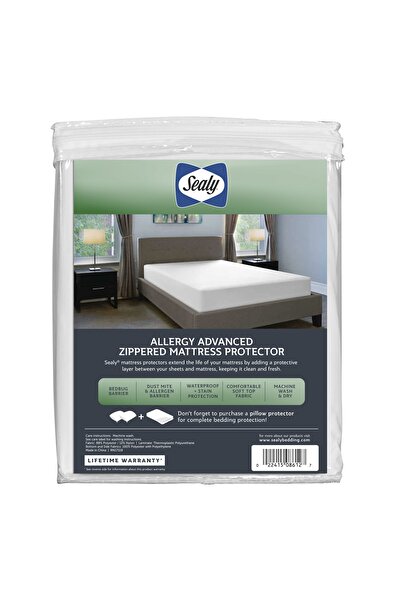 Sealy Allergy Advanced Waterproof Fermuarlı Yatak Koruyucu