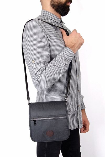 Newish Polo Geantă Messenger Alva Clup Linen (DIMENSIUNE MICĂ)