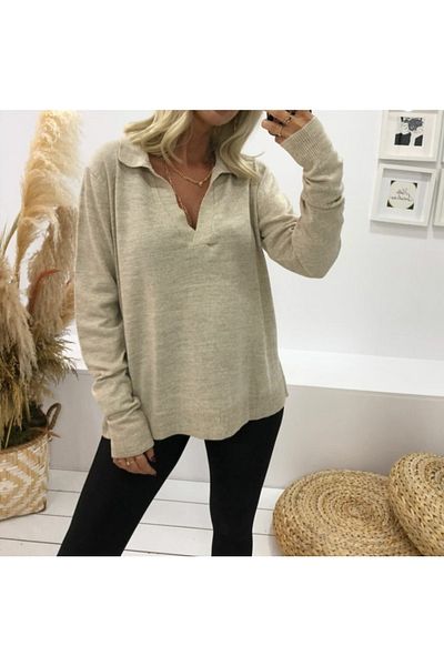 FAMEA Knitwear Pat Detailed