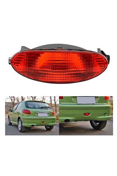arotomarket Peugeot 206 Hatchback Arka Tampon Sis Lambası DUYSUZ Yan Sanayi 1...