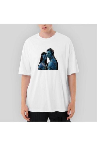 Z zepplin Avatar The Way Of Water Carina Jake Tricou alb supradimensionat