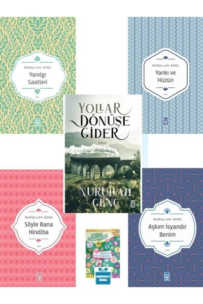 Timaş Yayınları Stickerlı Nurullah Genç Roman Ve Şiir Seti - Yollar Dönüşe Gi...