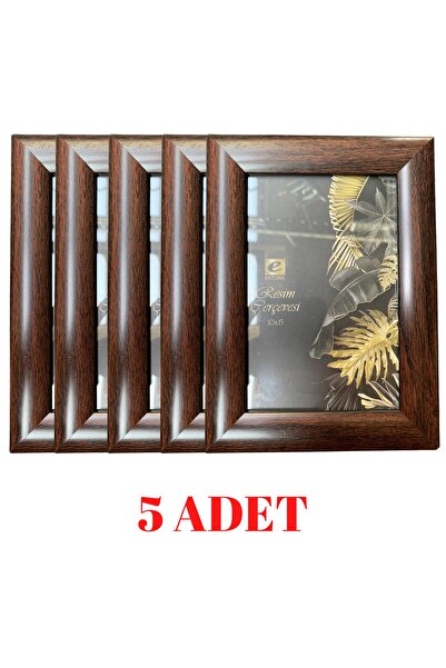 BELLARTE Kahverengi Fotoğraf Çerçevesi - 10x15 Cm Masa Çerçevesi 2/3/5/10 Adet