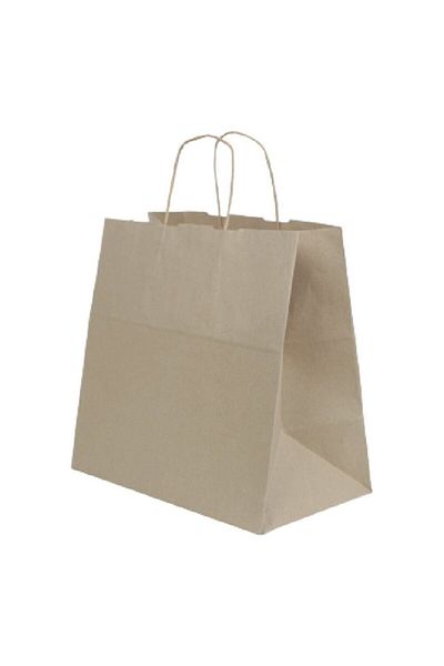 14Süs Τσάντα Kraft Auger Handle 33x33x20 cm - Κουτί 250 τεμαχίων