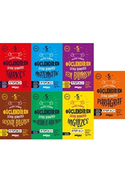 kitabın başkenti ankara yayıncılık 5.sınıf Yeni Nesil Güçlendiren Soru Bankası Seti 7'li