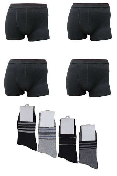 Marjinal Tekstil Set boxer și șosete - 4 bucăți