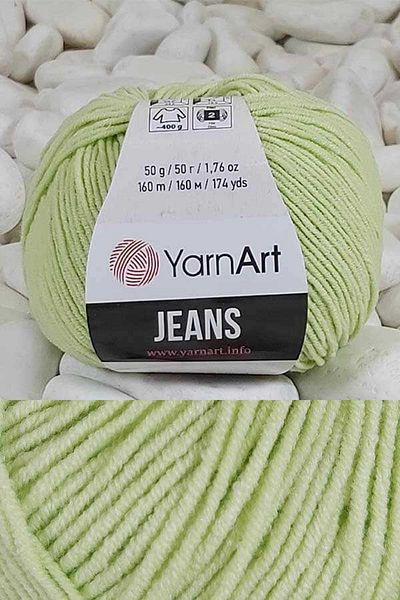 Yarnart Τζιν ανοιχτό πράσινο 11