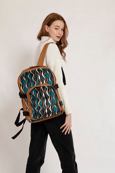 Street Bag Denver Καθημερινή χρήση Ταξιδιωτικό Σχολικό Σακίδιο Πλάτης Ethnic Αυθεντικό Σακίδιο πλάτης