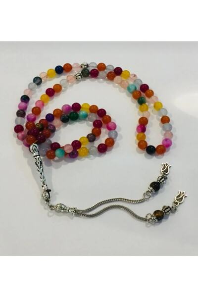 ABACA Özel Çakra Doğal Taş 99 Tesbih