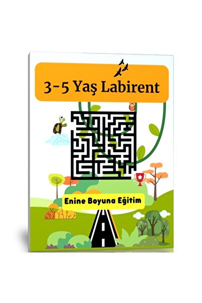 Enine Boyuna Eğitim كتاب المتاهة لعمر 3-5 سنوات