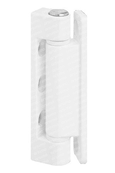 Ars 90 mm 2-Piece Unbreakable Pvc Hinge Set - for Door and Window