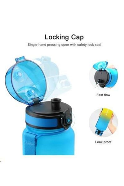 Uzspace 3056 Vagon Li?Fe 1500ml Flask - Blue-Green
