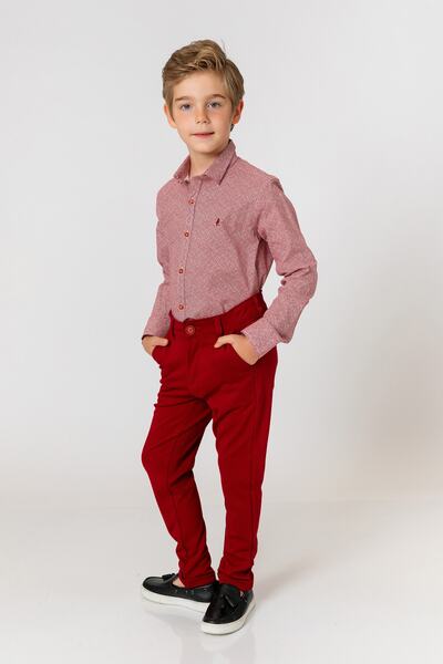 incity Boy's Red Shirt