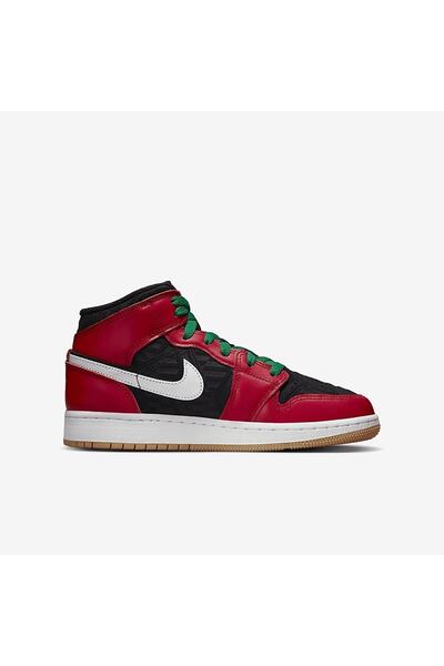 Nike Jordan 1 Mid Se Christmas (GS) - Dq8418-006 Kadın Jordan Spor Ayakkabısı