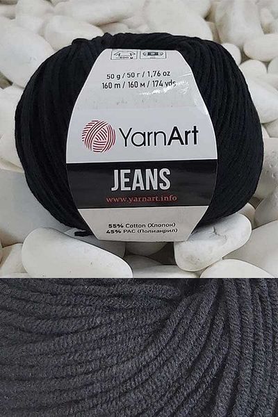 Yarnart Μαύρο τζιν 53 - Άνετο και κομψό