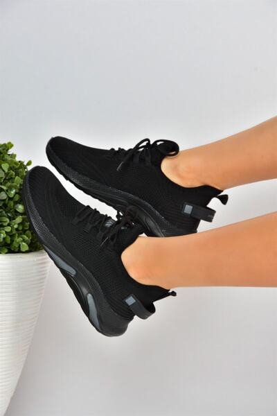 Fox Shoes Dámská sportovní obuv z černé pleteniny M702006204