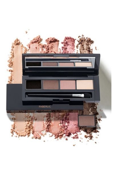 Faberlic Pro Matte Glam Team - Mono Eyeshadow, Tone "Bronze Nude"