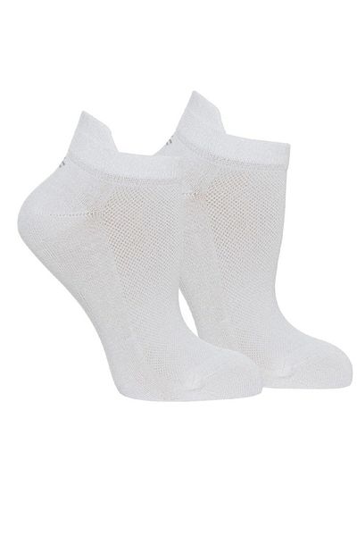 THERMOFORM Șosete papuci din bambus din 3 piese albe