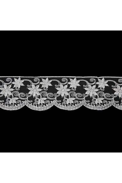 Nazarone Organza Guipure 9125 9mt-κρέμα