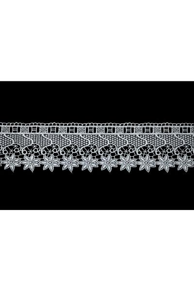 Nazarone White Guipure 7059 9Mt