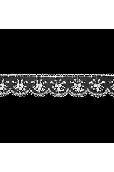 Nazarone Organza Guipure 7062 9mt-κρέμα