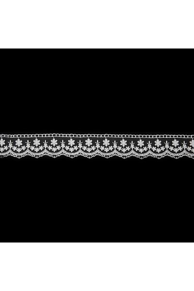 Nazarone Organza Guipure 9153 9mt-κρέμα
