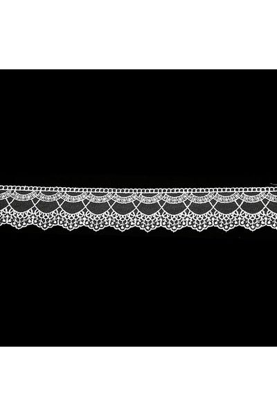 Nazarone Tulle Guipure 2212 9mt-white