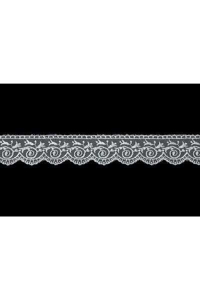 Nazarone Tulle Guipure 2165 9m-white