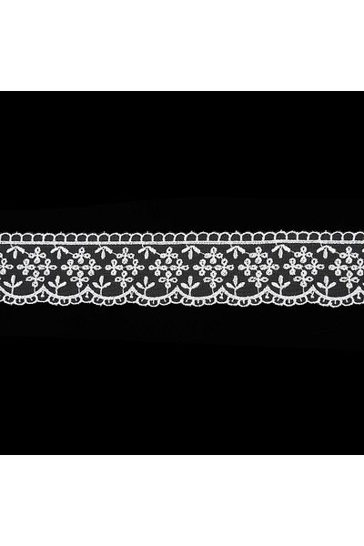 Nazarone Tulle Guipure 2240 9m-white