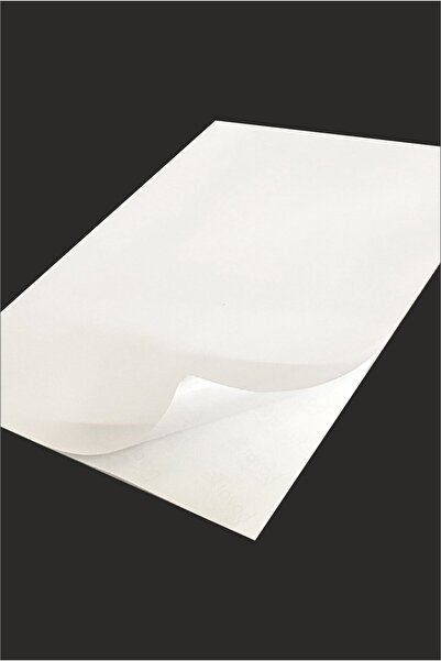 Hsn 10 Φύλλα Λευκής Ετικέτας Αυτοκόλλητου Υλικού Κατάλληλη για Όλους τους Εκτ...