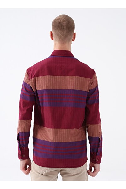 U.S. Polo Assn. Button Collar Red Men's Shirt Vici