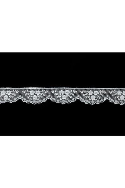 Nazarone Tulle Guipure 2152 9m-white