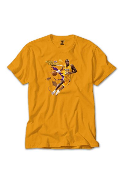 Z zepplin Tricou galben Kobe Brynt 24 Yellow Mamba