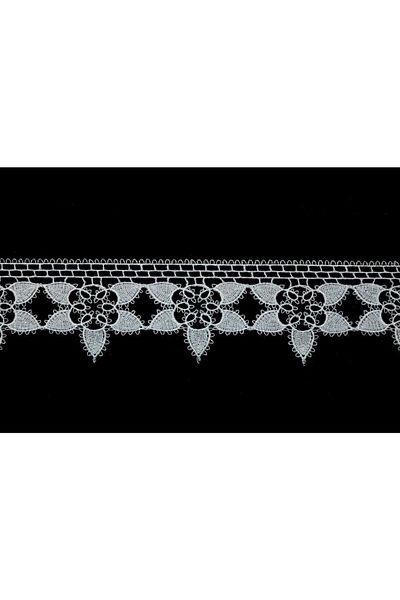 Nazarone Guipure 2315 Needle Embroidery 9m-white