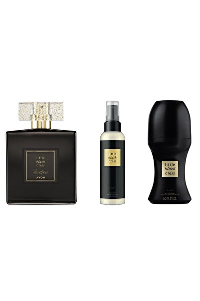 AVON Little Black Dress The Dress Edp 50 Ml Kadın Parfüm Seti (vücut Spreyi +...