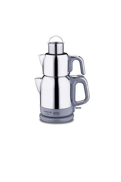 KORKMAZ Çaytema Electric Tea Kettle Inox Gray A331-10