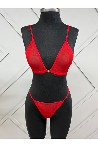 Top Step Σετ κορδόνια Fancy Bralet με γάντζο