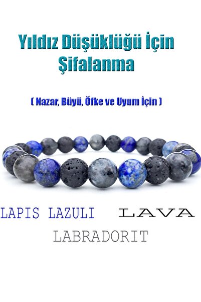 NehirTaş سوار الشفاء المعتمد من أجل انخفاض النجوم (للعين الشريرة، السحر، الغض...