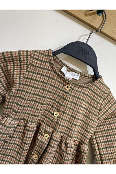 Pink Hippo Kids Κοριτσίστικο φόρεμα Gingham με κουμπιά μπροστά