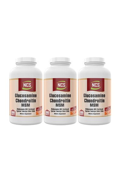 NCS Glucosamine Chondroitin Msm 3 Boxes 900 Tablets Turmeric Collagen Formula