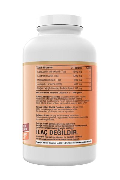 NCS Glucosamine Chondroitin Msm 3 Boxes 900 Tablets Turmeric Collagen Formula