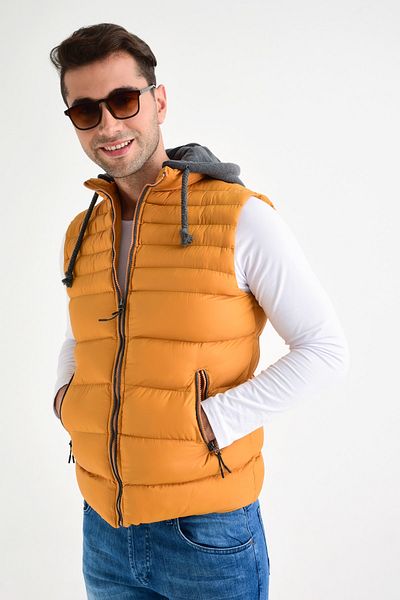 DYNAMO Weste - Gelb - Puffer