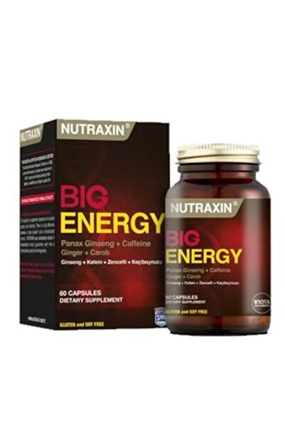 Nutraxin Big Energy - 60 Tablets