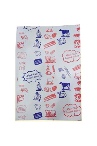 Kese Kağıtçım 80 gr Lamineli Kasap Kağıdı 50x70 5 Kg