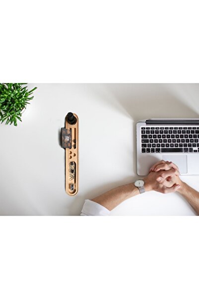 Fagus Wood Ahşap Organizer Düzenleyici, Dekoratif Ofis Aksesuarları Ve Yeni I...